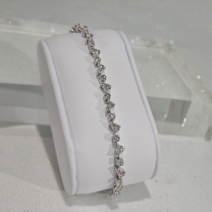 fancy teardrop diamond, bracelet