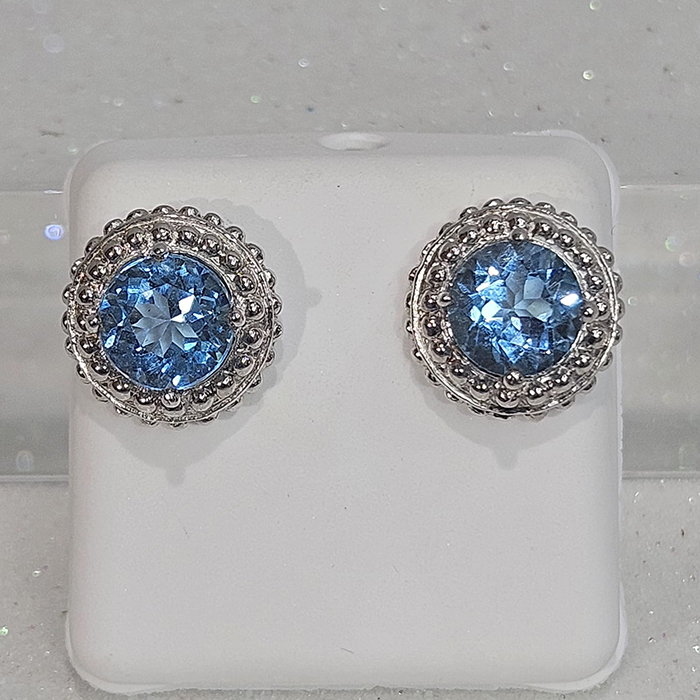 blue topaz crystal